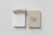 Notepad Mockup, a Books & Magazine Mockup by graphic_keY (Thumbnail 3 of 6)