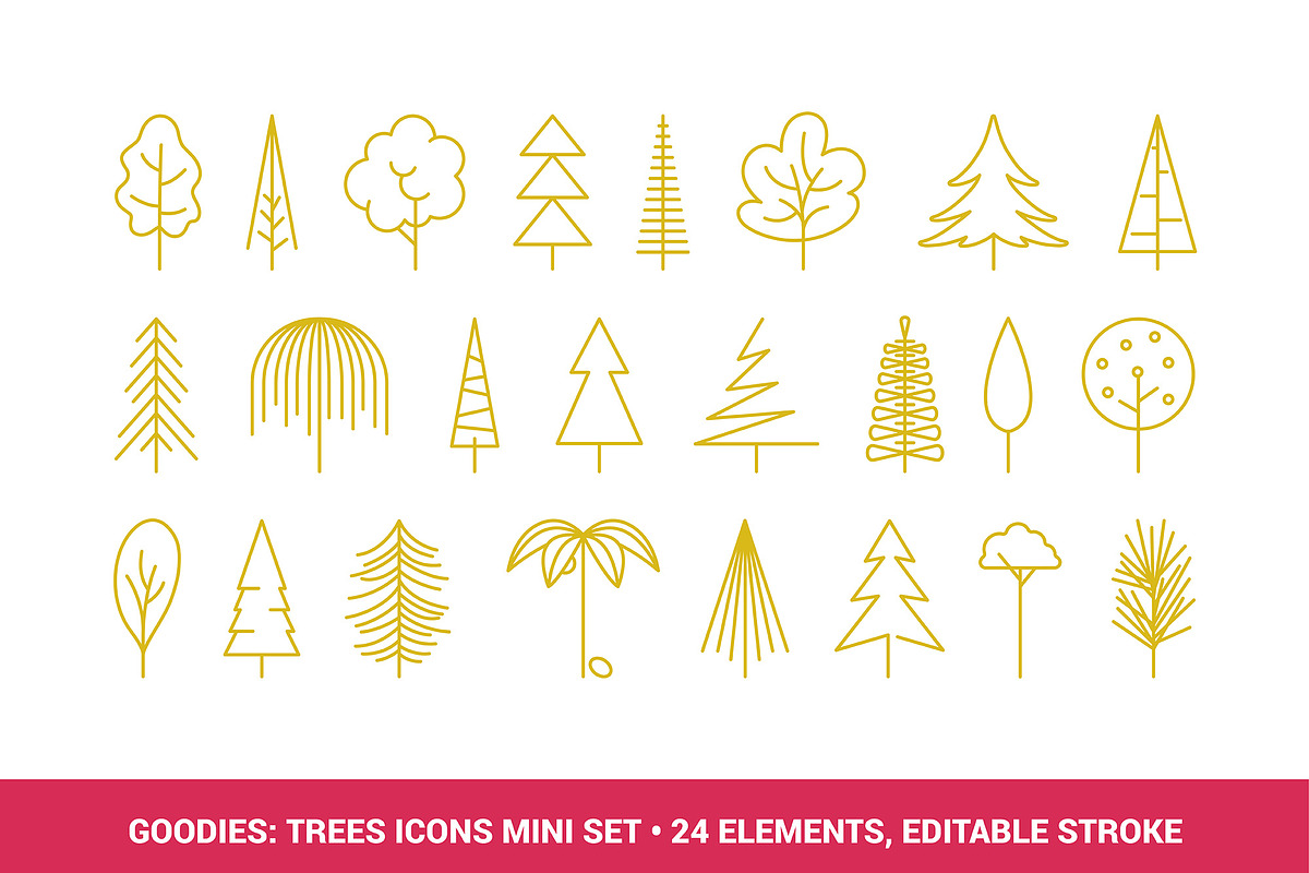110 Thin Lines Animals Vector Icons, an Outline Icon by FourLeafLover (Photo 13 of 14)
