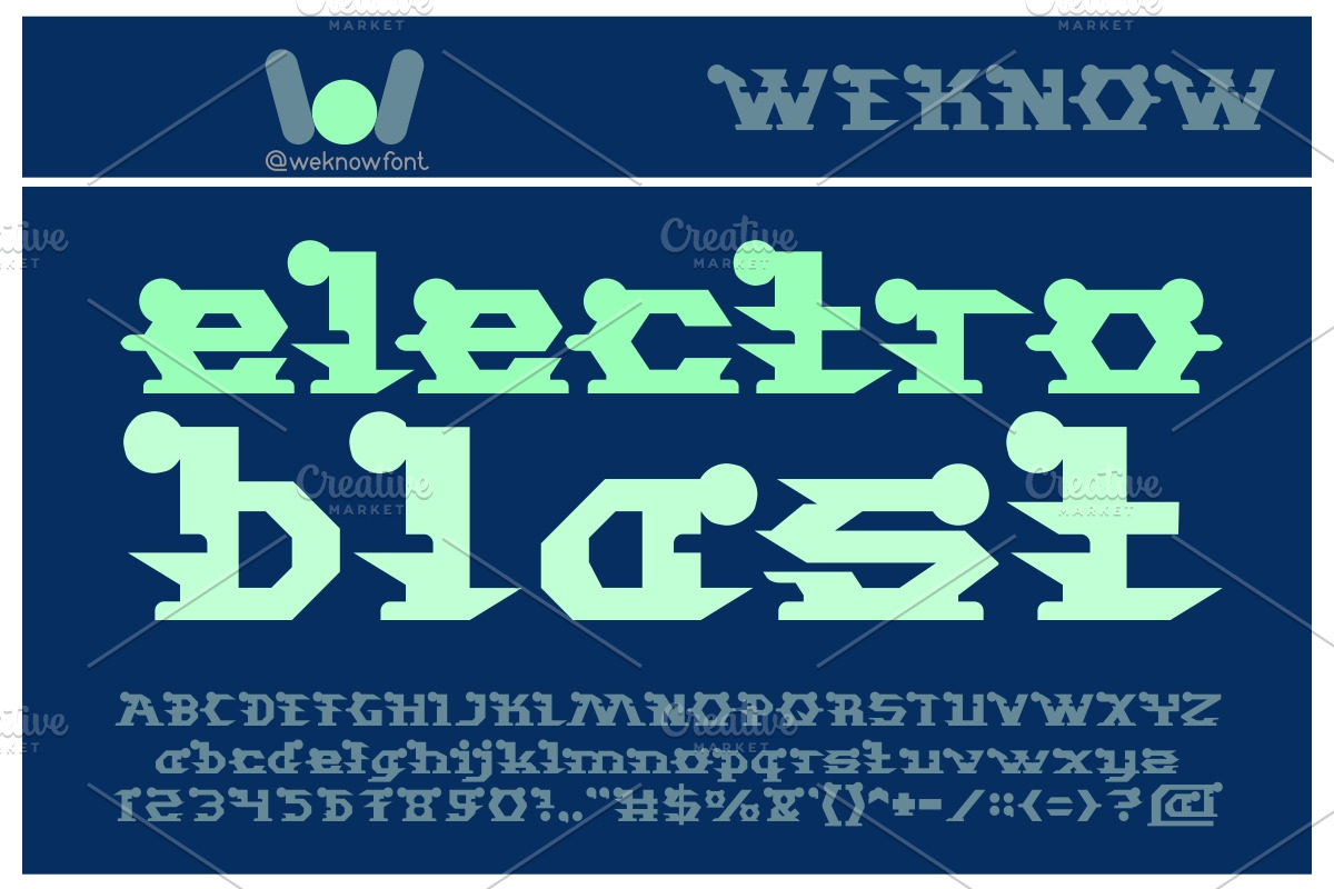 Stargazer font, a Font by weknow (Photo 2 of 5)