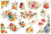 69 Watercolor Florals Bundle, a Graphic by RalucaGheorghe (Thumbnail 2 of 6)