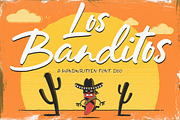 Los Banditos Font Duo, a Script Font by Ivan Rosenberg (Thumbnail 1 of 12)