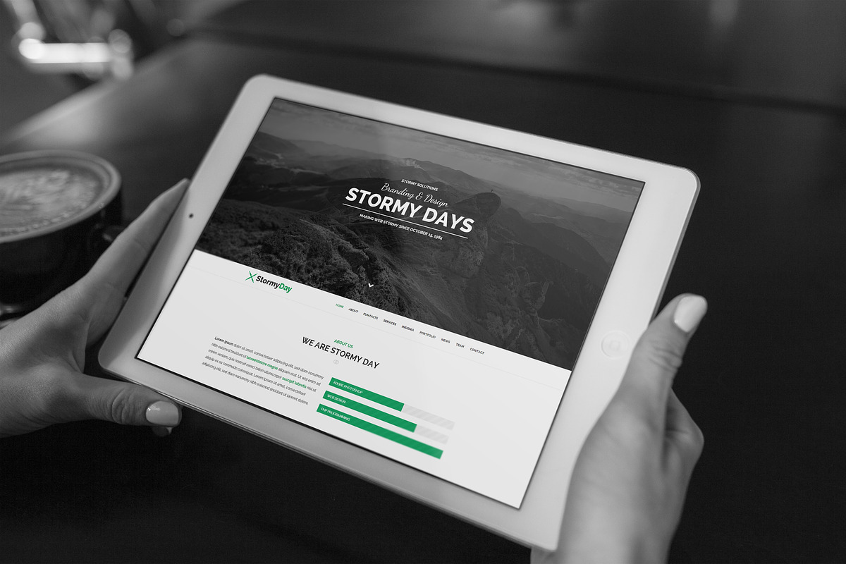 Stormy Day - Wordpress Blog Theme, a WordPress Template by PremiumCoding (Photo 3 of 5)
