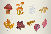 Cozy Fall Vibes Watercolor Elements, a Pattern Graphic by Sheikhadesign (Thumbnail 7 of 7)