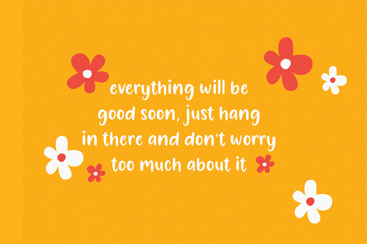 Flower and Cactus Font Duo, a Sans Serif Font by etigletters (Photo 8 of 11)
