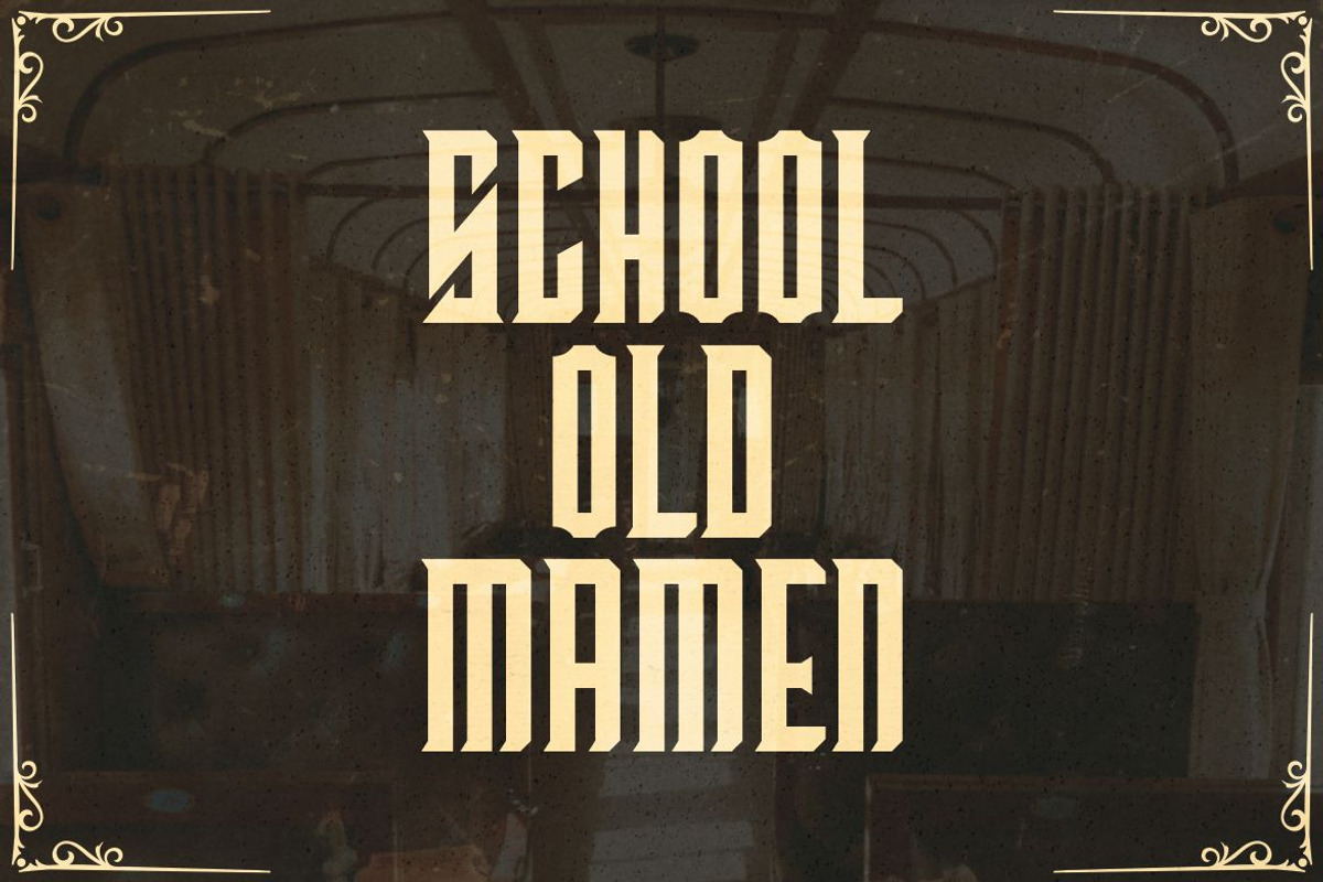 Samburel - Vintage Font Serif, a Serif Font by Ary_ngeblur (Photo 2 of 4)