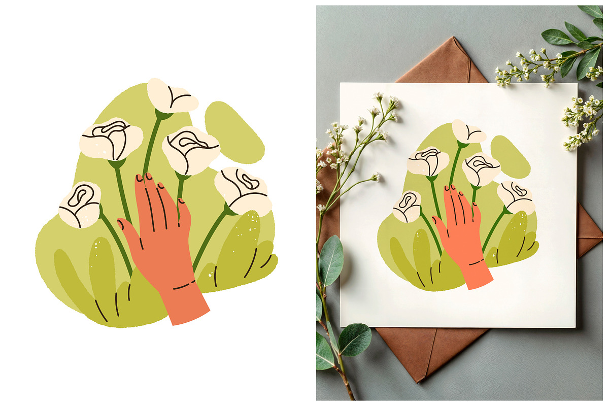 Cottagecore elements collection, a Seasonal Illustration by Annie Birdie (Photo 6 of 7)