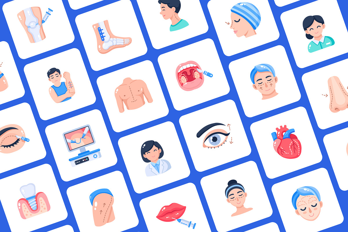 105 Surgery Icons Bundle, an Emoji Icon by Prosymbols (Photo 8 of 11)