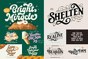 Amazed Vintage Font Bundle - SALE!, a Serif Font by HansCo Studio (Thumbnail 3 of 13)