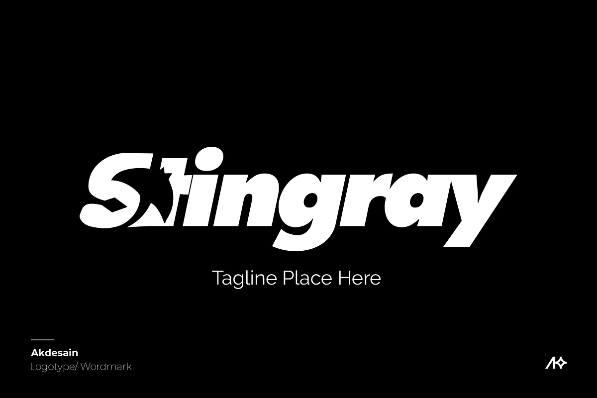 stingray Wordmark Logo, a Branding & Logo Template by Akdesain
