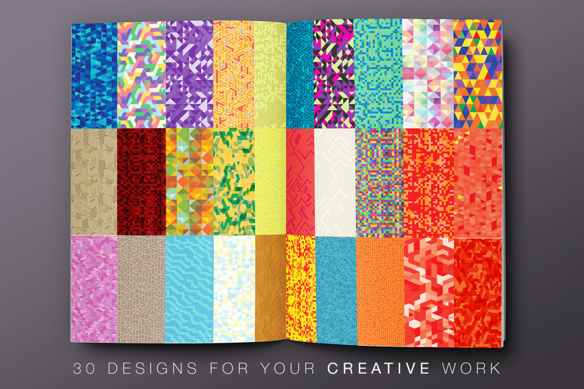 Abstract Geometric Backgrounds v.2 preview 4