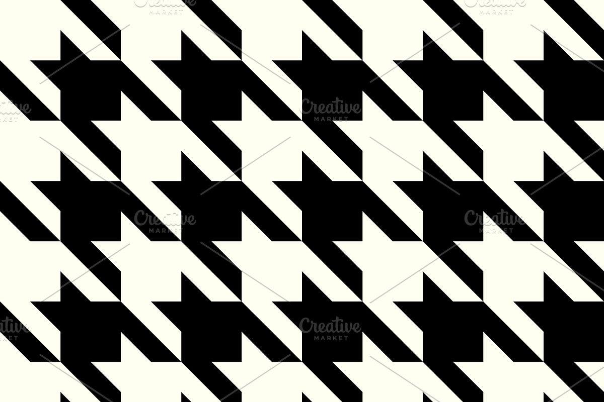 Houndstooth patterns