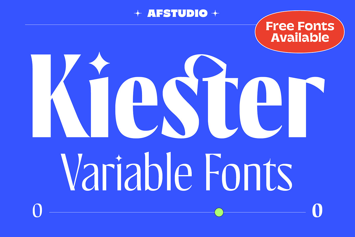 Kiester - Variable Display, a Sans Serif Font by Adam Fathony (Photo 1 of 15)