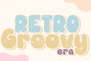 RETRO Groovy era - Handwritten, a Handwritten Font by Charmingbear59.design (Thumbnail 1 of 5)