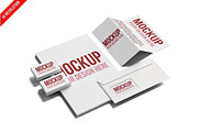 Brand Identity Perspective View PSD, a Product Mockup by Bruno's Shop (Thumbnail 1 of 3)