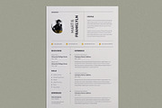 Clean Resume, a Resume Template by Pixelpick (Thumbnail 3 of 4)