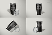 20oz Stainless Steel Tumbler Mockup, a Cups & Container Mockup by creatsy5 (Thumbnail 8 of 17)