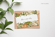 Watercolor Cute Thanksgiving Set, an Object Graphic by OrangePeafowlArt (Thumbnail 7 of 15)