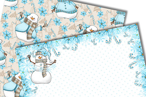 Cute Snowman Patterns