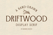 Driftwood, a Serif Font by Fairwren Creative (Thumbnail 5 of 6)