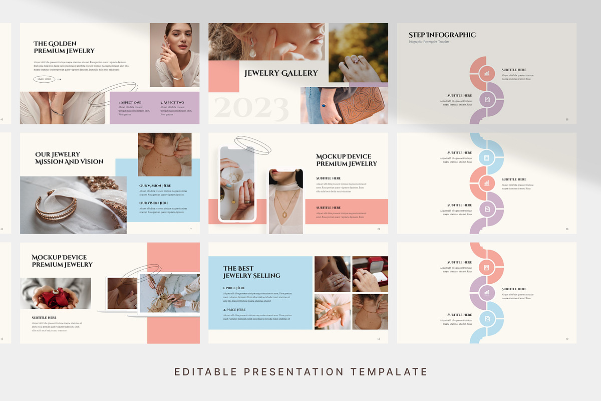Jewelry presentation template, a Presentation Template by Digitcase x Wealthwells (Photo 4 of 4)