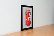 F1 CAR WALL ART - 3D Papercraft, a Print Template by PAPER amaze (Thumbnail 1 of 4)