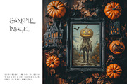 Halloween Spooky Frames Collection, a Household Mockup by mock-ups (Thumbnail 15 of 16)