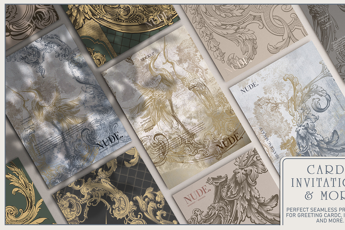Fresco collection Baroque mural, a Wallpaper Graphic by Natalia0307 (Photo 15 of 18)