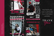 Fashion Instagram Template - Grantex, a Social Media Template by Gibcreat (Thumbnail 4 of 4)