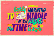 Bay Watcher - Summer Holiday Font, a Sans Serif Font by ikiiko (Thumbnail 4 of 7)