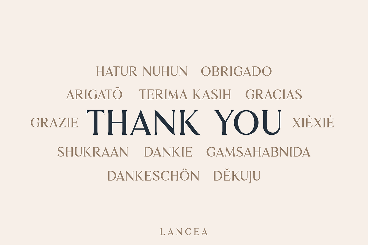Lancea Font, a Serif Font by Asenbayu (Photo 11 of 11)