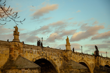 landscape with Karlov most, an Architecture Photo by Alliance Images