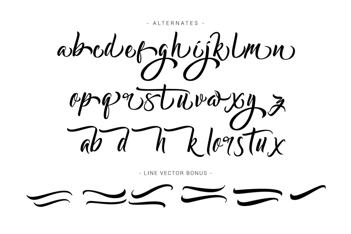Bareken Typeface preview 6
