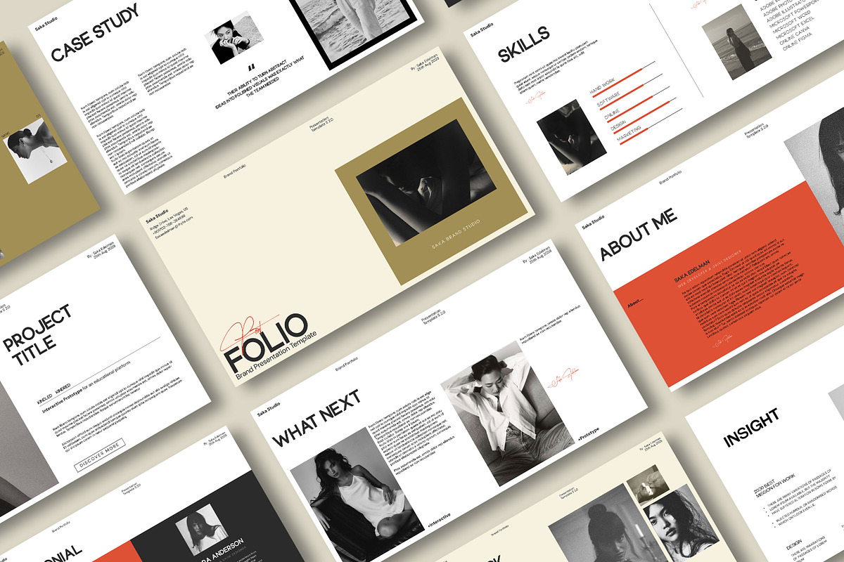 SAKA | Brand Portfolio Template, a Presentation Template by Graphpexel (Photo 8 of 10)