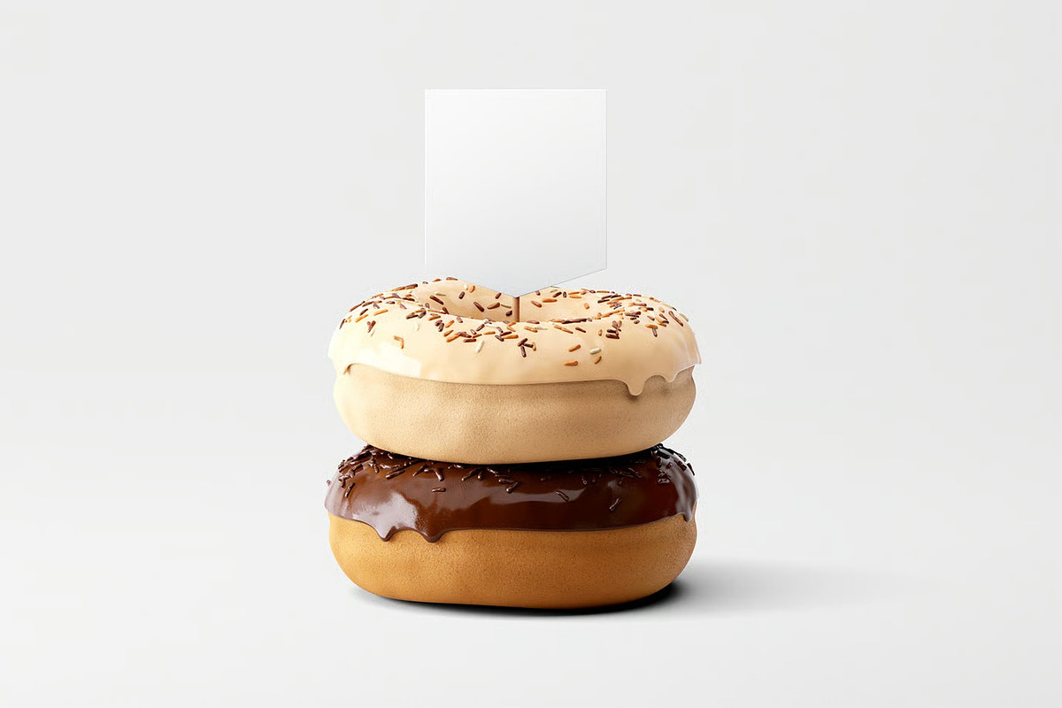 Donut Mockup, a Product Mockup by zpackcreative (Photo 3 of 4)