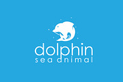 Cute friendly dolphin logo design, a Branding & Logo Template by Maylianaw28 (Thumbnail 2 of 2)