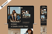 Showit Website Template | Anna Jean, a Wireframe Template by Seventh Made (Thumbnail 1 of 4)