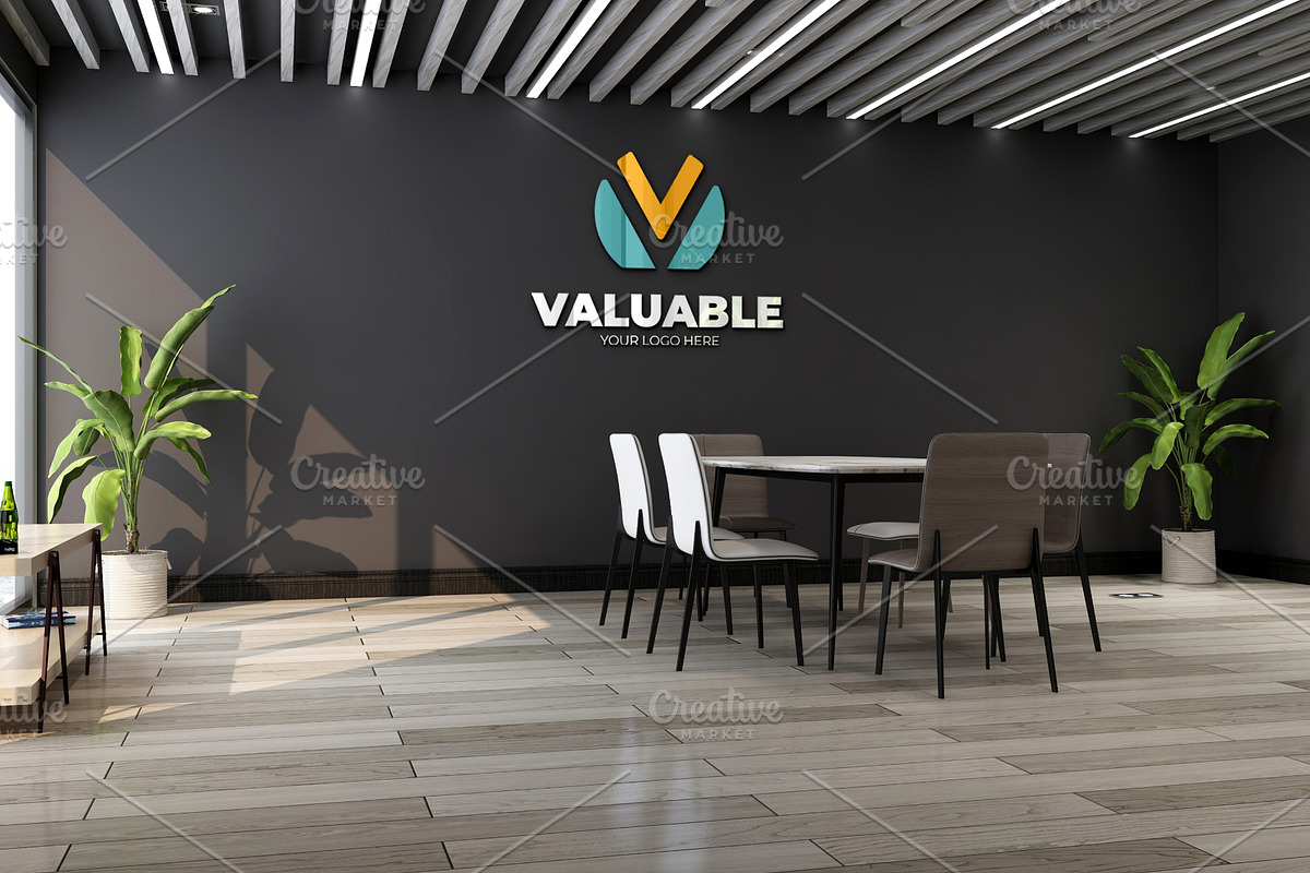 Modern Office Logo Mockup - PSD, a Product Mockup by Ayy (Photo 6 of 16)