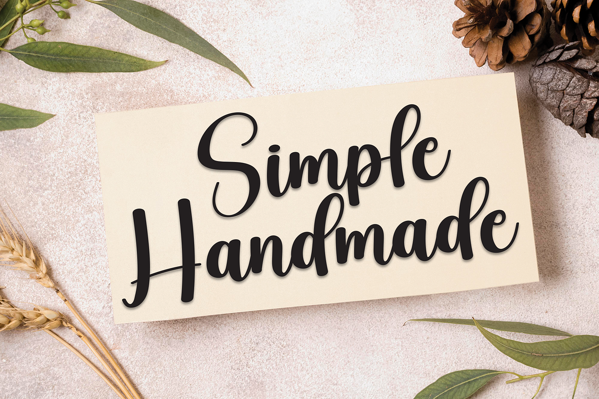 Beardsons | Script Font, a Handwritten Font by Scratchones (Photo 3 of 8)