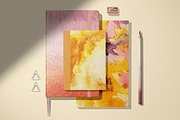 Hand-Painted Watercolor Backgrounds, a Background Graphic by CapriceMeDesigns (Thumbnail 4 of 18)