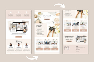 Coaching Sales Page Template Canva