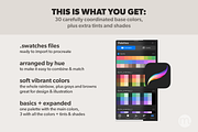 Myrtle Procreate swatches, a Palette Add-On by Monolinea (Thumbnail 2 of 2)