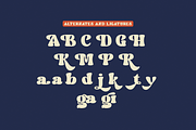 Rushing - Bold Headline Typeface, a Serif Font by Windfall Co (Thumbnail 10 of 10)