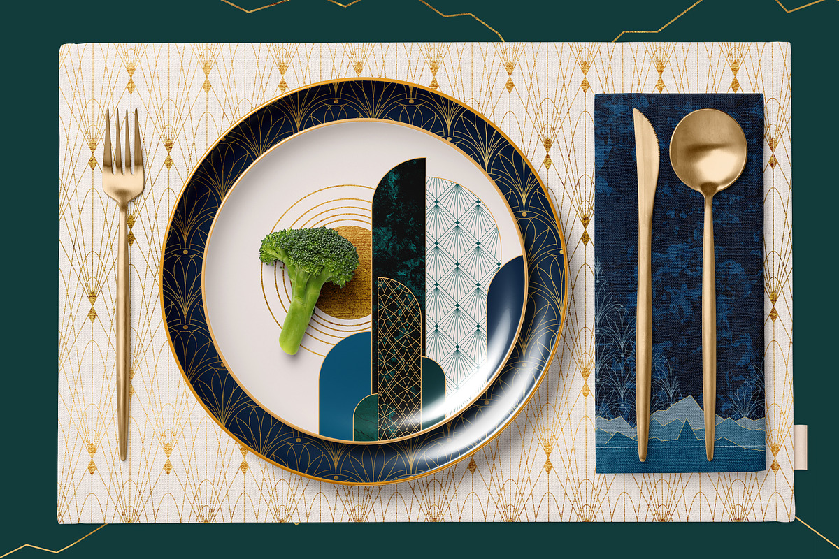 Art Deco Landscape Creator Kit, an Object Graphic by Polli Deeva (Photo 15 of 19)