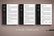 Modern Resume Template CV Word/Pages, a Resume Template by The Creative Resume (Thumbnail 3 of 8)