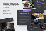 Ifastech It & Technology PowerPoint, a Presentation Template by SquidPixey (Thumbnail 3 of 6)