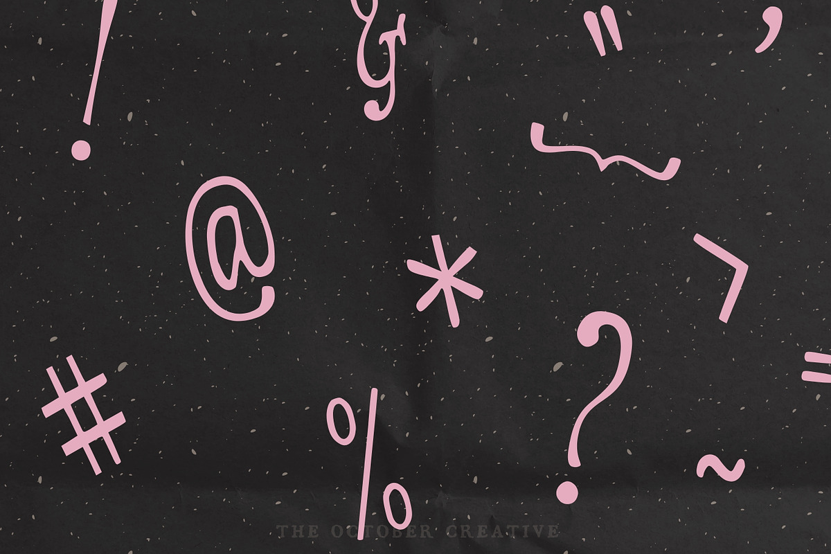 Hannah Has Secrets Wobbly Font, a Serif Font by The October Creative (Photo 7 of 8)
