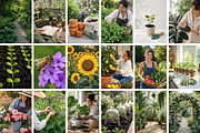 Gardening Stock Photo, a Person Photo by Selenique Studio (Thumbnail 11 of 12)