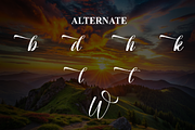 Wonderfull | Script Font, a Handwritten Font by Scratchones (Thumbnail 8 of 9)