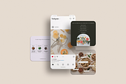 Nutrition Coach Instagram Canva Kit, a Social Media Template by Soul & Maeum Store (Thumbnail 5 of 7)