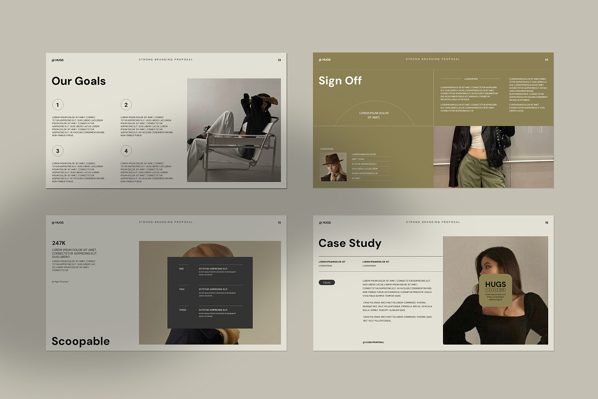Brand Proposal Presentation Template, a Presentation Template by Dream-Lab (Photo 7 of 9)